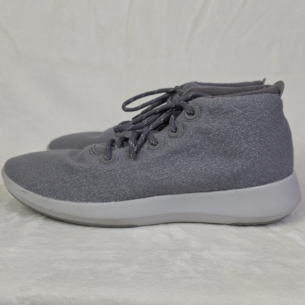 Allbirds Wool Runner-Up Mizzle Gray Shoes Sneakers Casual Comfort Men's Size 12